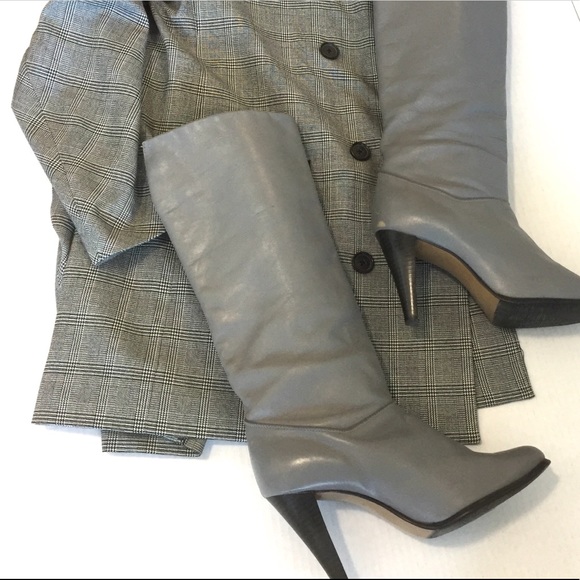 Vintage Leather Boots - Picture 2 of 9